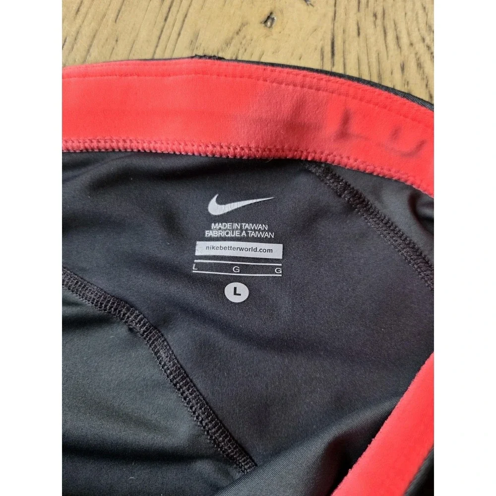 Nike triathlon shorts Mens Black Size Large Cycling Running Compression Shorts